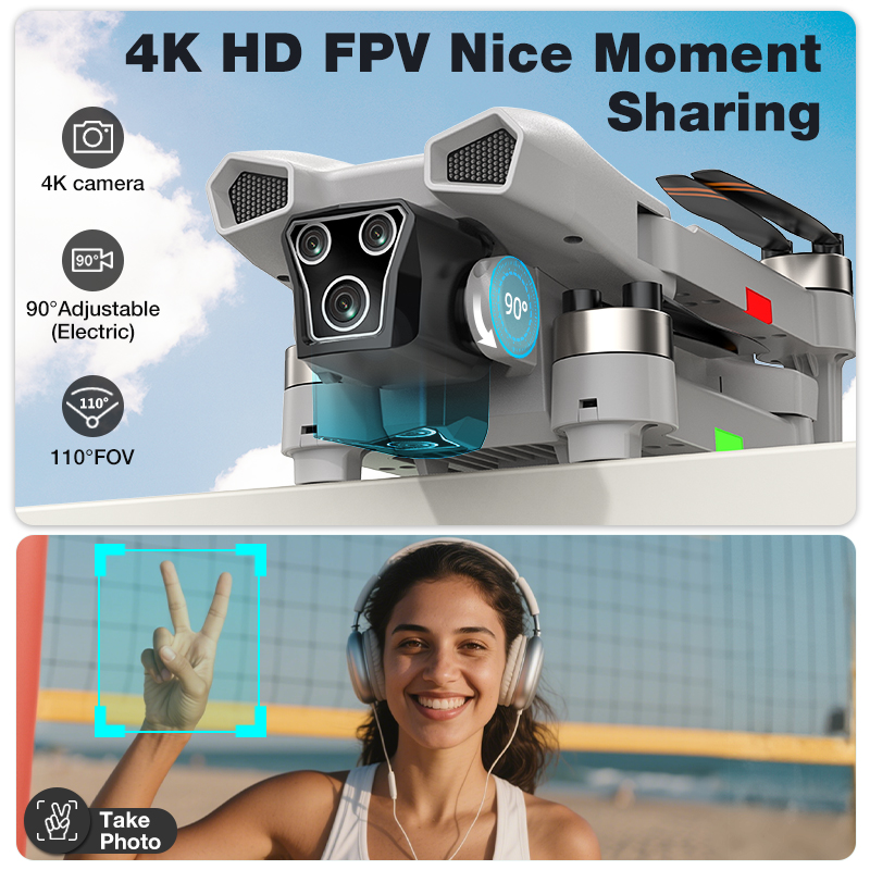 НОВИНКА: Горячая новинка! Дрон – обзор и цена Drone Gimbal Brushless
